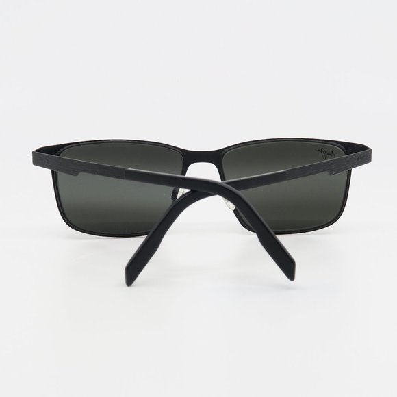 Maui Jim CUT MOUNTAIN MJ532-2M Black Stripe/Gray Polarized Sunglasses w/defect - Picture 6 of 6